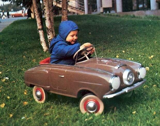 Педальные машинки. Мечта советского ребенка СССР, авто, дети, детство, игрушки