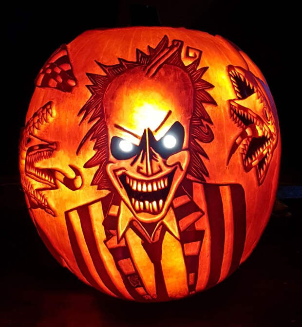 Резные тыквы от художника PumpkinFreak