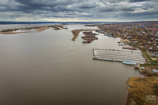 За навигационный сезон Чистополь планирует принять 113 туристических судов