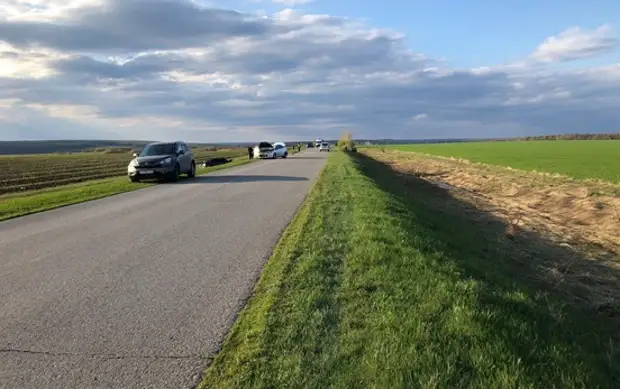 В Самарской области водитель Лады Калины собрал “страйк” из трех автомобилей