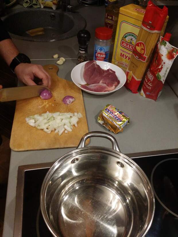 Тушим свинину с подливкой готовим сами, домашние рецепты, домашняя еда, еда, рецепты