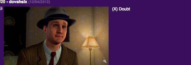 L.A. Noire Doubt Press X To Doubt - Funny Junk Comment
