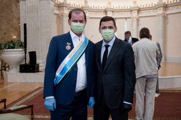 Свердловского мецената наградили за борьбу с пандемией