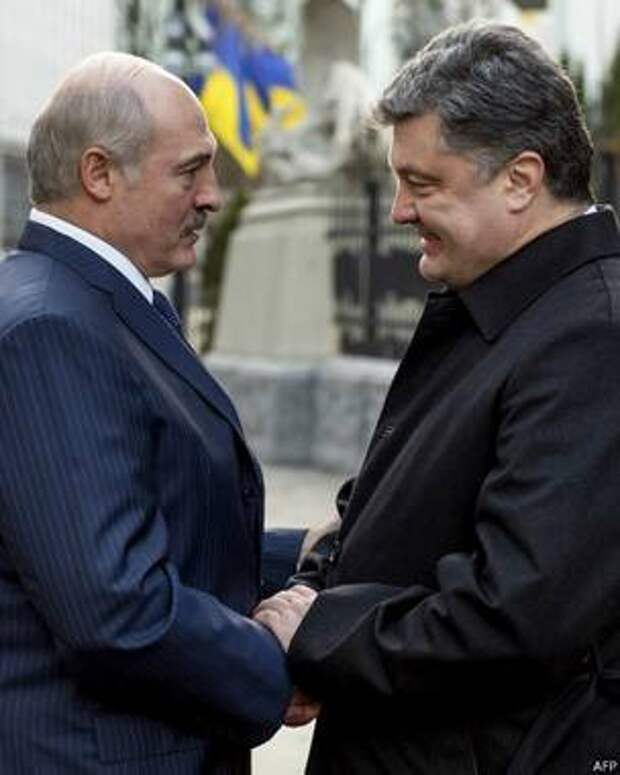 Встреча лидеров Украины и Белоруссии в Киеве была очень теплой