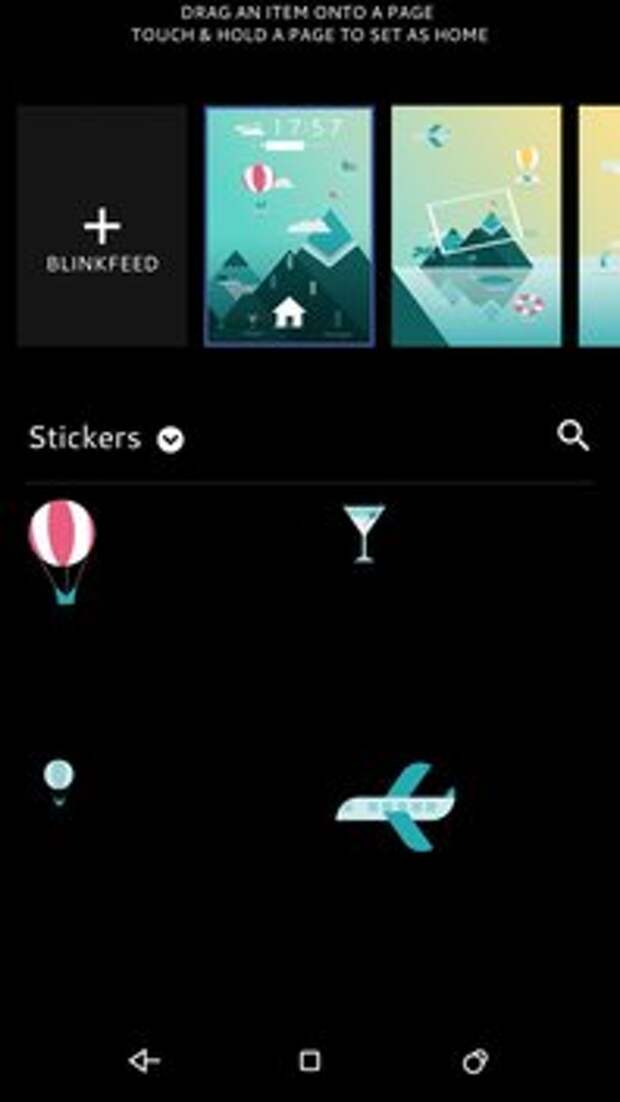 Стикеры для HTC Sense 8.0