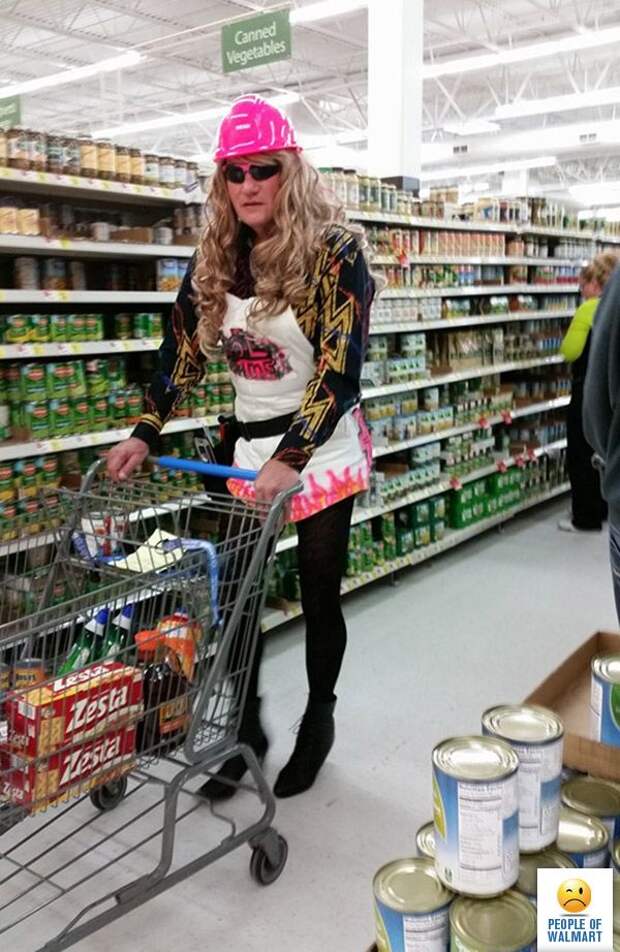 people of walmart, странные американцы, наряды посетителей американских супермаркетов