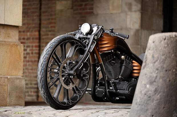 Еще один роскошный кастом Harley-Davidson от Thunderbike harley, Харли-Дэвидсон, авто, новосибирск, факты