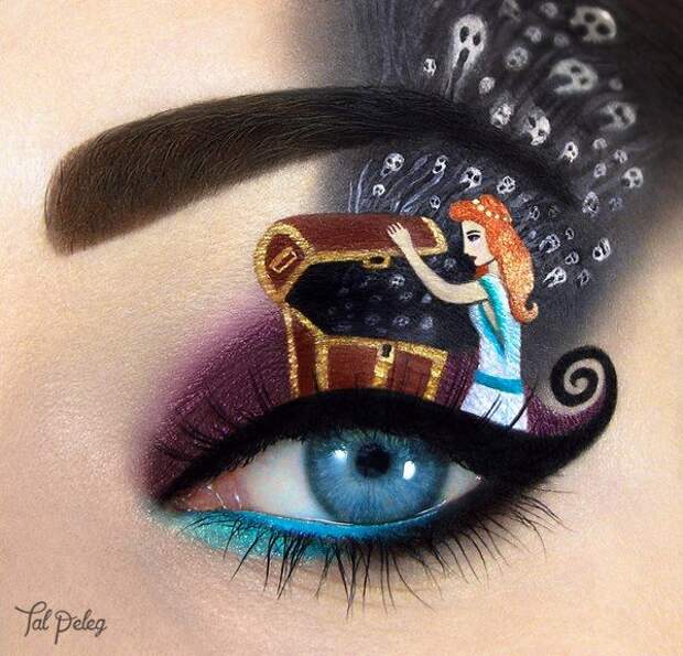 Таль Пелег, Tal Peleg, картины на веках
