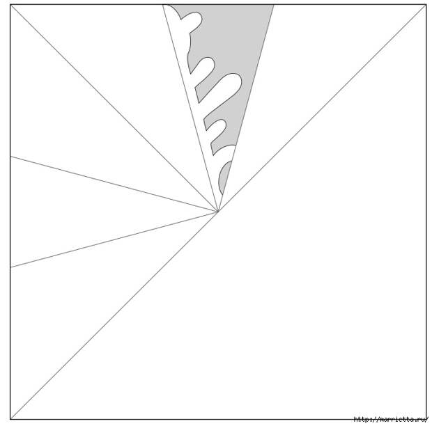 шаблоны снежинок из бумаги (3) (695x687, 55Kb)