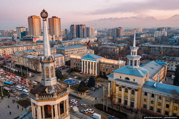Бишкек с высоты