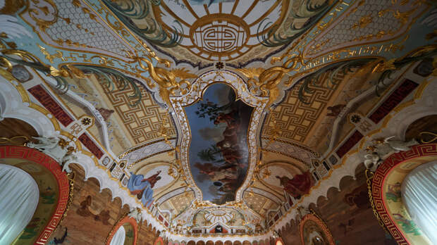 Завершена реставрация Китайского дворца в Петергофе