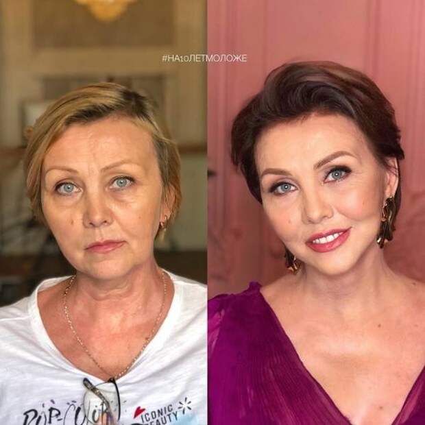 Сила макияжа творит чудеса: снимки до и после