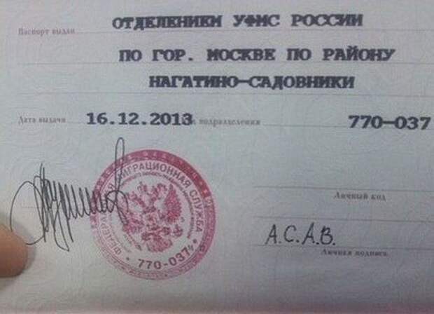 самые странные и смешные подписи в документах