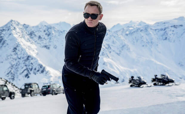 Кадр из нового фильма про Бонда " 007: СПЕКТР"