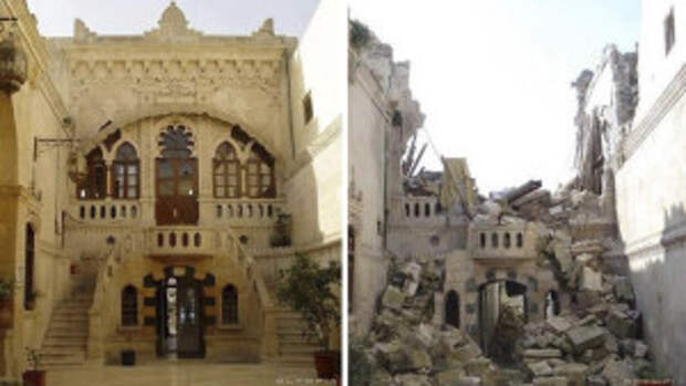 Крупнейший город Сирии до войны и сейчас (20 фото)
