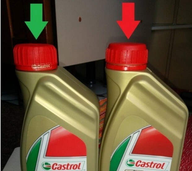 Как определить подделку  масла "Castrol"