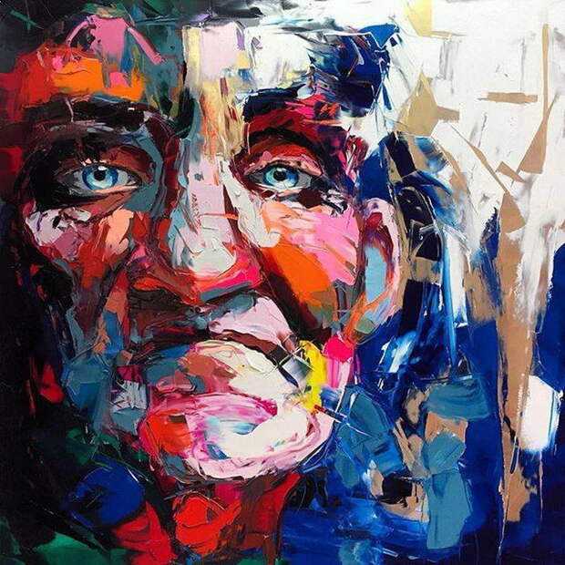 Экспрессивные портреты Francoise Nielly Экспрессивные портреты Francoise Nielly
