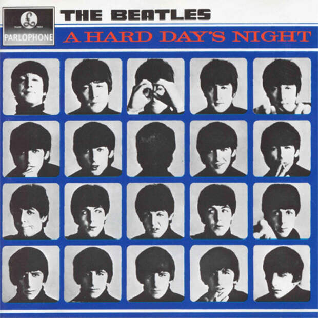Обложка пластинки A Hard Day's Night