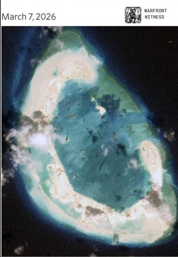 Китай возобновил масштабное строительство искусственных островов в Южно-Китайском море