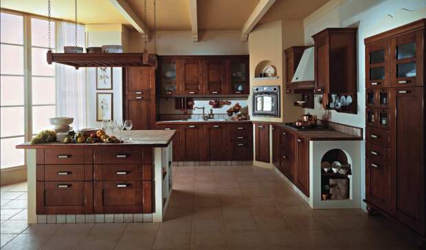 gorgeous classic kitchen islands 1024x603 Дизайн фасадов кухонных шкафов 60 фото