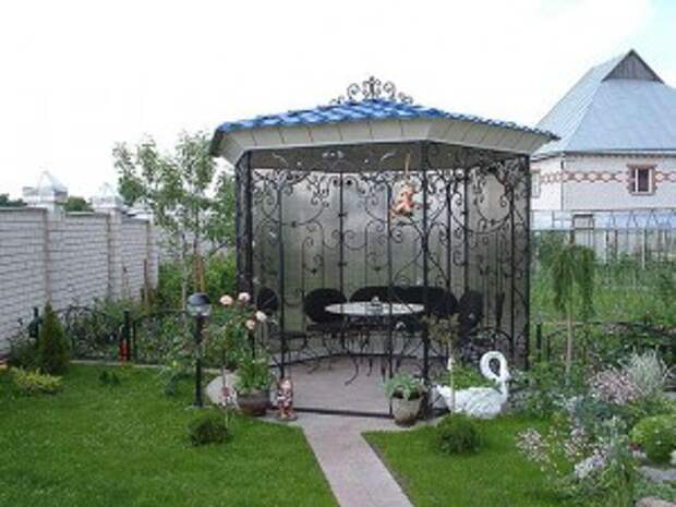 Декор беседки
