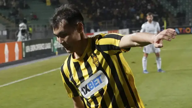 «Зенит» объявил об аренде футболиста «Кайрата» Алипа