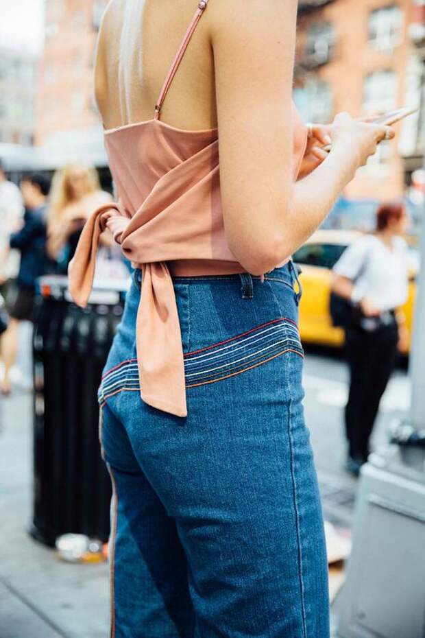 Детали блузок и спинок