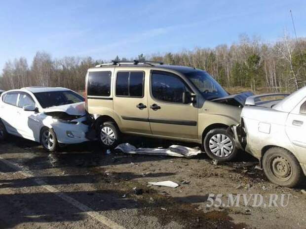 ДТП под Омском сегодня
