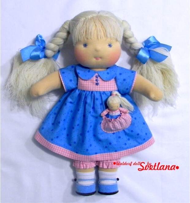 Вальдорфская кукла. Фото / Waldorf doll. Photo