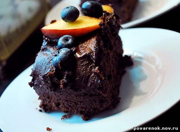 торт пирожное Черное платье