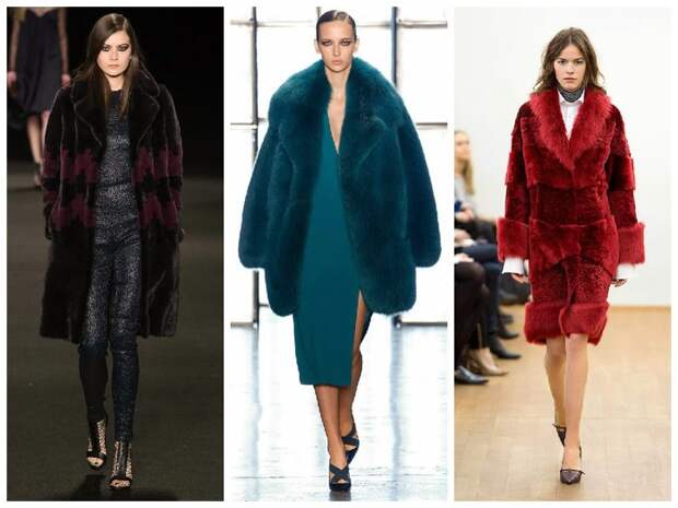 В тренде разноцветный мех В тренде разноцветный мех