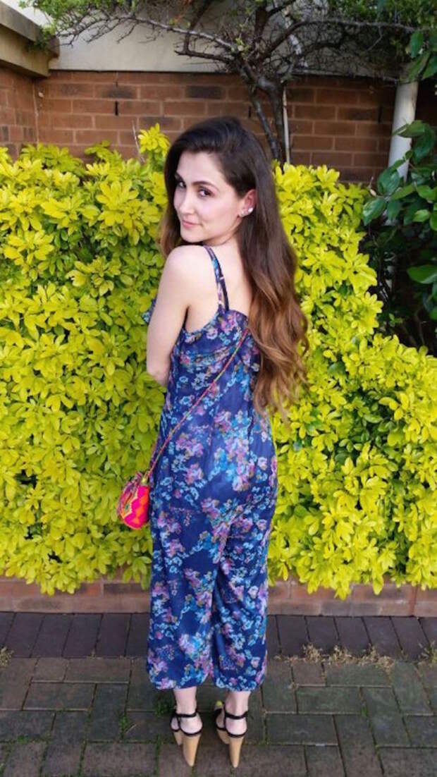 Floral Print Jumpsuit