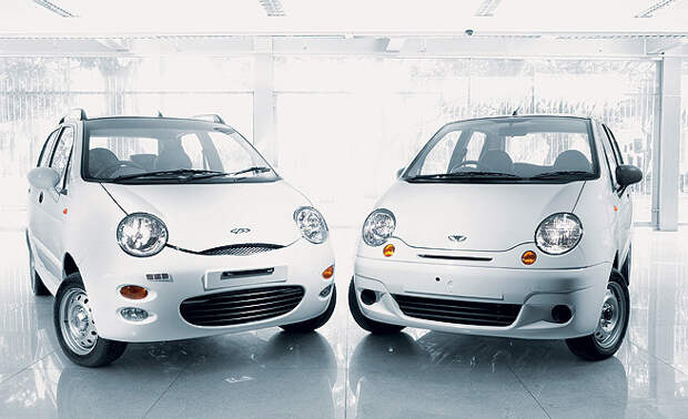 Краткая история автомобильного плагиата Daewoo Matiz vs Chery QQ .jpg