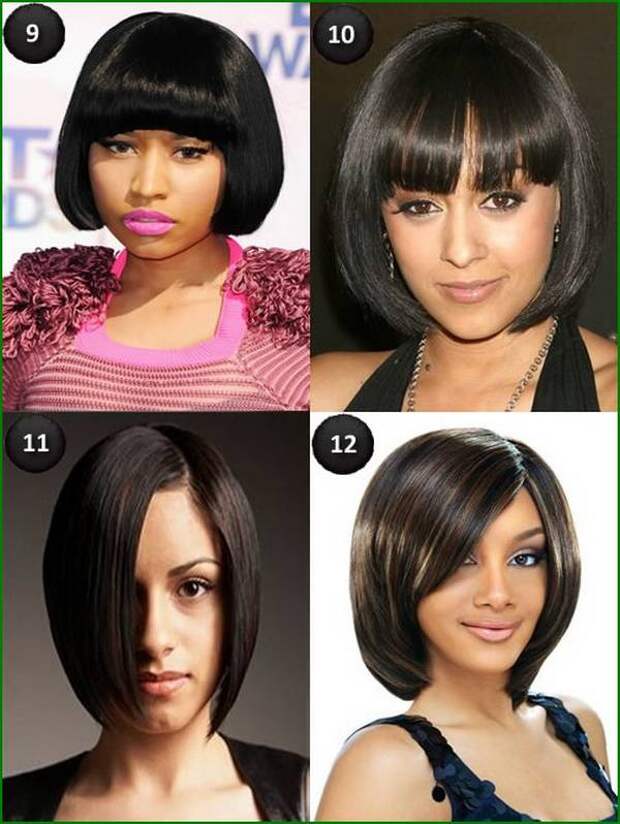 Bob hairstyles length for black women