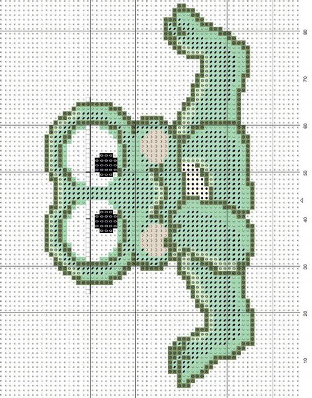 Схемы вышивки комплектов для новорожденных (24) (548x700, 729Kb)
