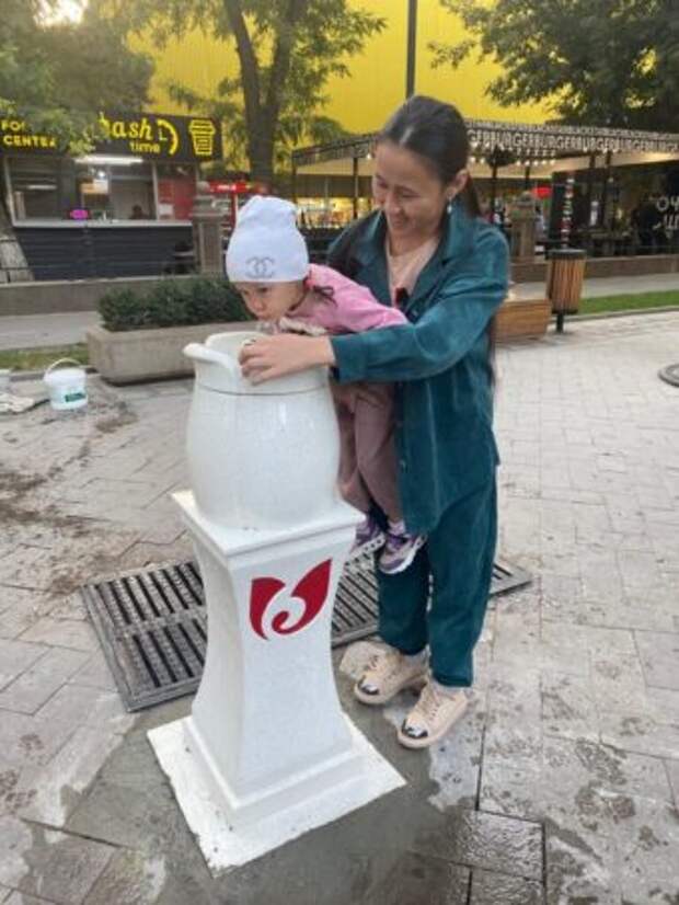 В Шымкенте появились шесть питьевых фонтанчиков