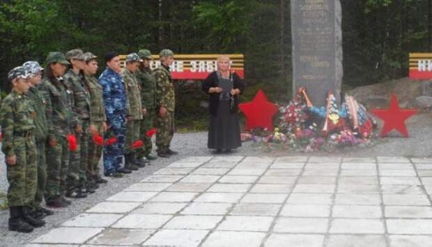 В Карелии установили памятник южноуральцам, погибшим на Второй мировой войне