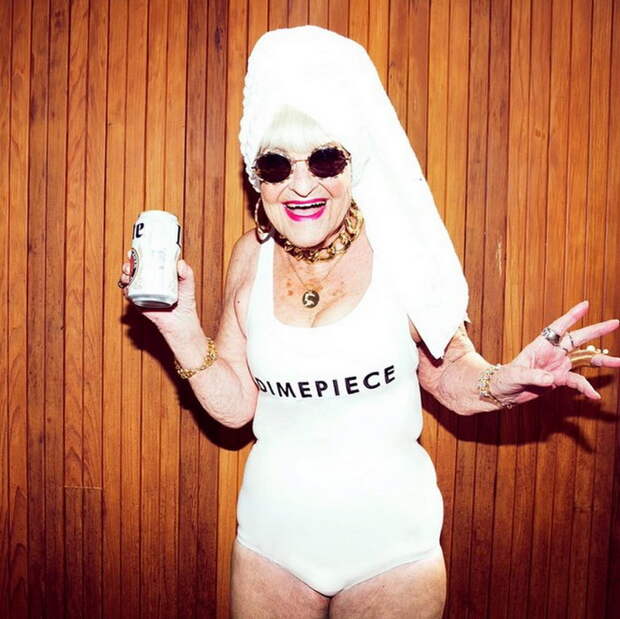 86-летняя бабуля Baddie Winkle и ее офигеннный Instagram