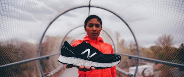 New Balance представила напечатанные на 3D-принтере кроссовки