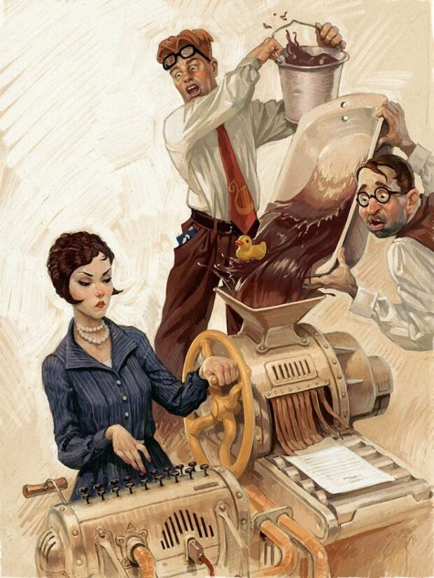 Классные рисунки Вальдемара Казака