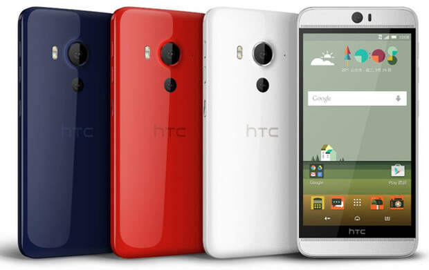 Рендер HTC Butterfly 3 всех цветов