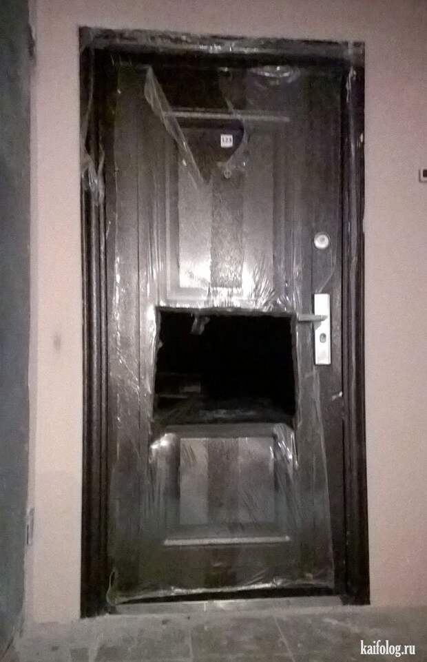Прикольные двери (60 фото)