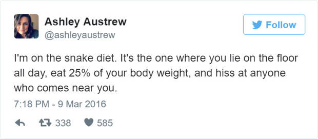 Funny Food Tweet