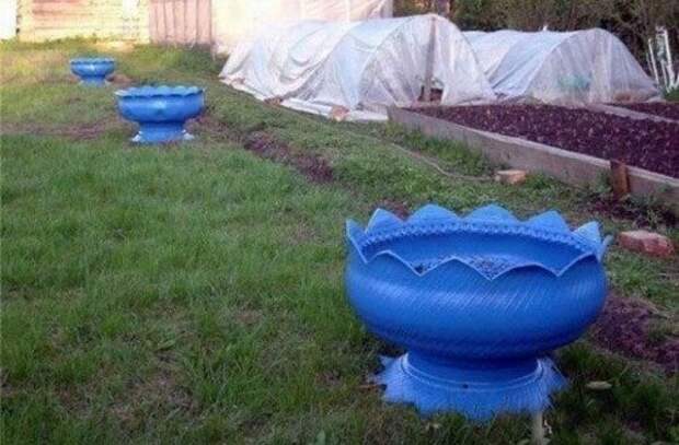 Клумба из покрышек Клумба из покрышек