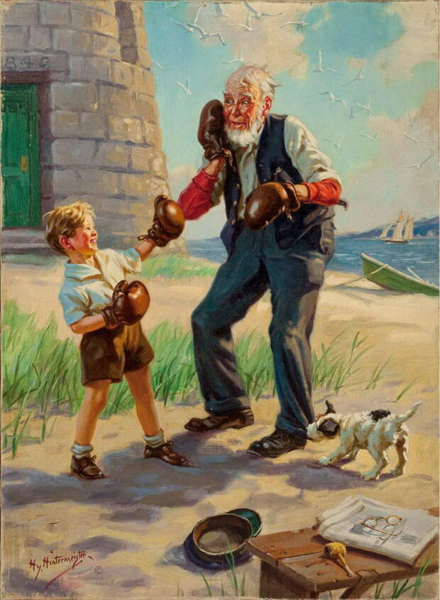 Классика XX века: художник Andrew Loomis Классика XX века: художник Andrew Loomis