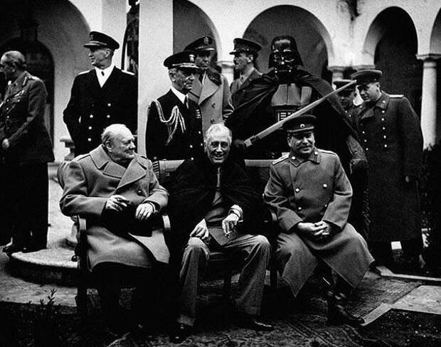 Супер герои прошлого Конференция в Ялте (февраль 1945)