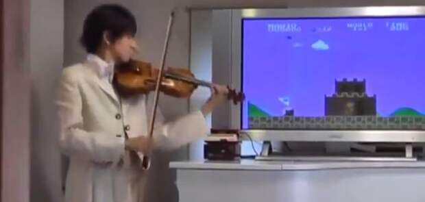 Привет из прошлого: «Супер Марио» на скрипке (ВИДЕО)