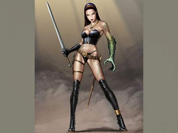 РИСОВАННЫЕ ДЕВУШКИ В СТИЛЕ FANTASY