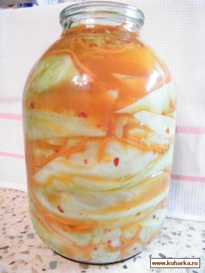 КАПУСТА СОЛЕНАЯ ПО-КОРЕЙСКИ
