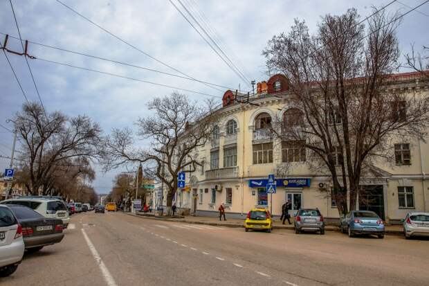 ID: 10632302 Дата съемки: 01.04.2015 Описание: Россия. Севастополь. Вид на улицу Ленина. Артем Геодакян/ТАСС